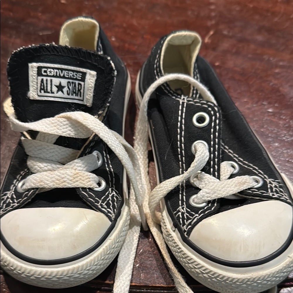 Converse All Star Black and White Low Tops